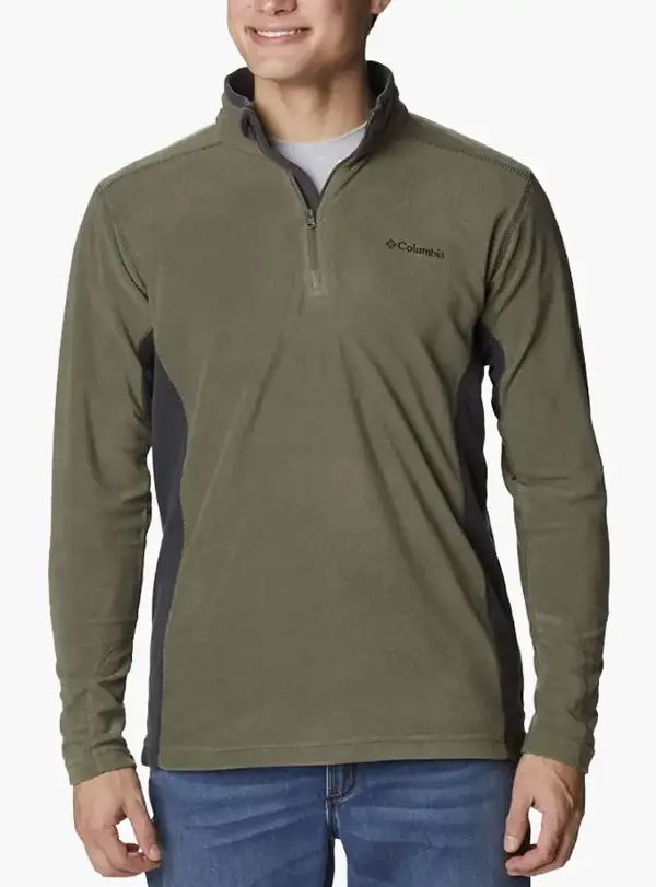Columbia AM6558 Klamath Range II Half Zip Erkek Polar - Image 1