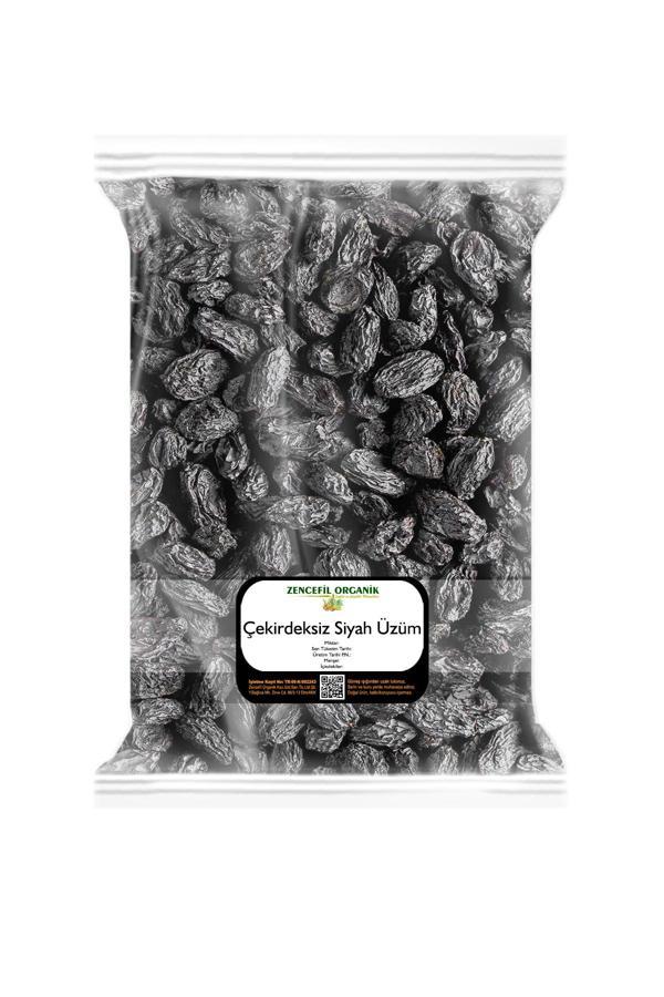 Çekirdeksiz Siyah Üzüm 500 Gr Siyah Üzüm Çekirdeksiz Özbek Üzümü - Image 1