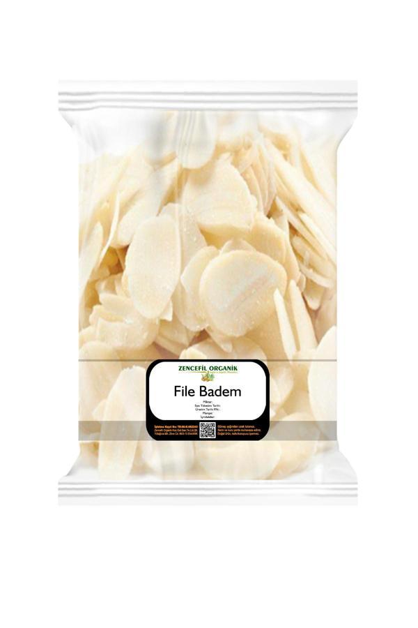 File Badem 500 Gr. 1. Kalite Dilimlenmiş Badem Içi - Image 1