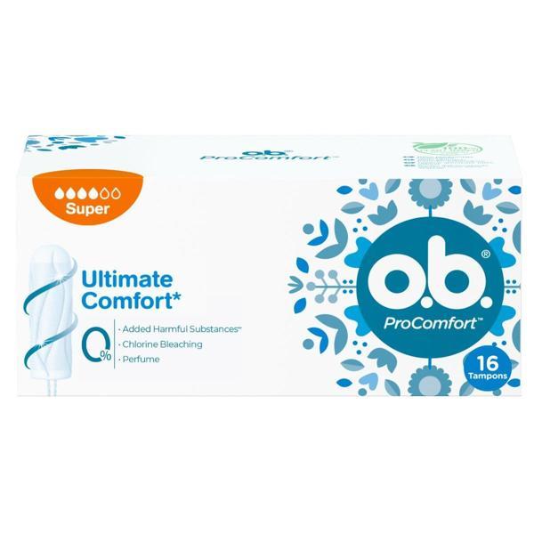 O.B. Tampon Süper 16 Adet - Image 1