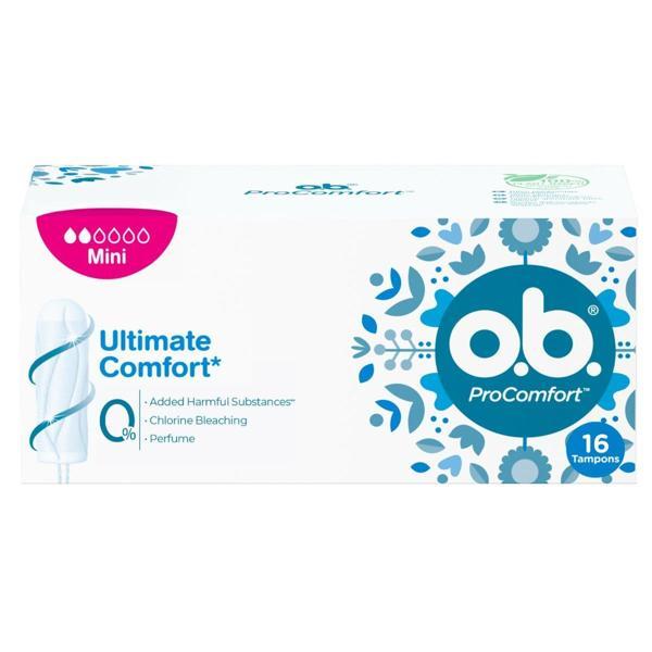 O.B. Tampon Mini 16x2 32 Adet - Image 1