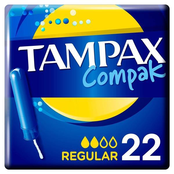 Tampax Compak Super Tampon 22x5 110 Adet - Image 1