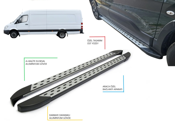 SPRİNTER W906 UZUN ŞASE NOKTALI YAN BASAMAK 2006-2017 - Image 1