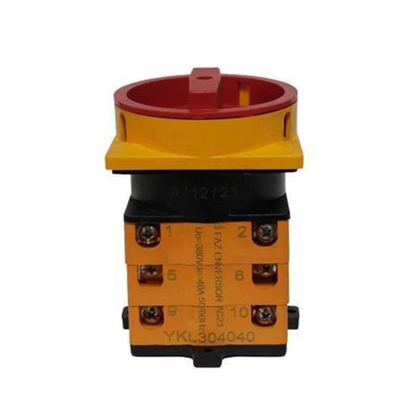Opaş 3x40A 1-0-1 Kilitli Enversör Pako Şalter - Image 1