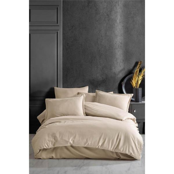 CLASY TEK KİŞİLİK RANFORCE YORGAN SUAVE 16 VİZON - Image 1