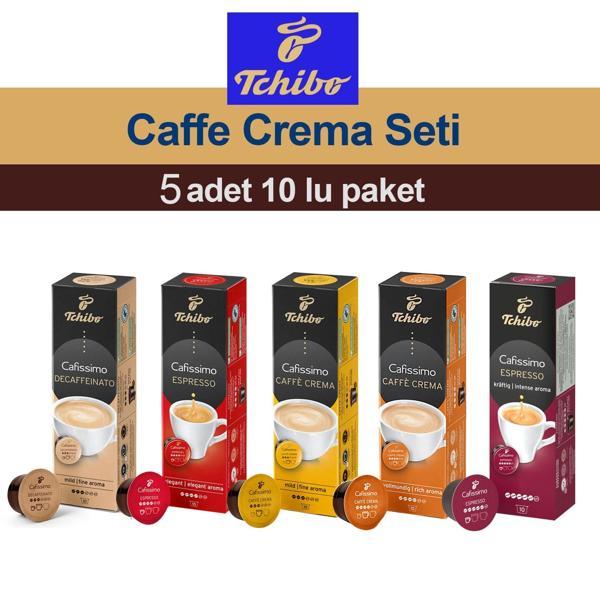 Tchibo Cafissimo Karma Kapsül Kahve Seti 5 Çeşit x 10 lu (50 Kapsül) - Image 1
