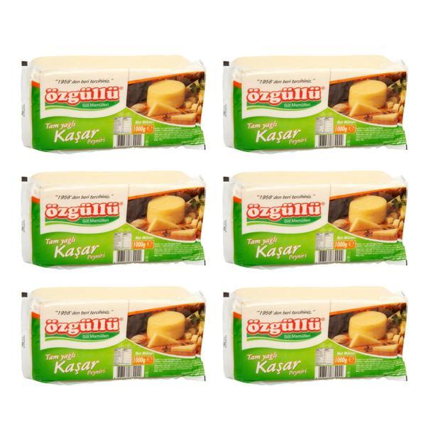 Özgüllü Kaşar Peyniri 1 kg x 6 Adet - Image 1