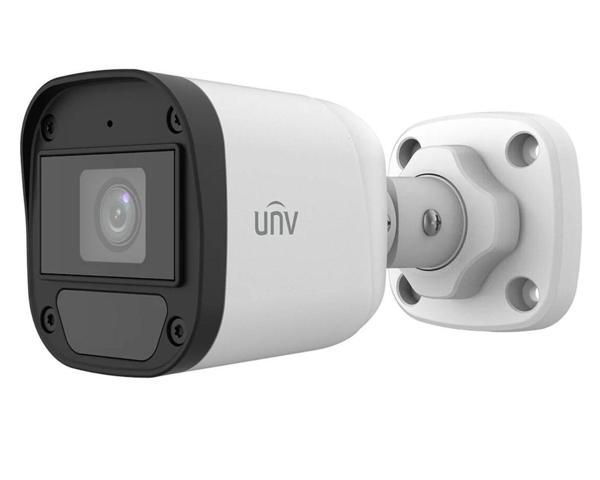 Uniview UAC-B112-AF40 2mp 4mm Sabit Lens Dahili Sesli 4in1 IR Bullet AHD Kamera - Image 1