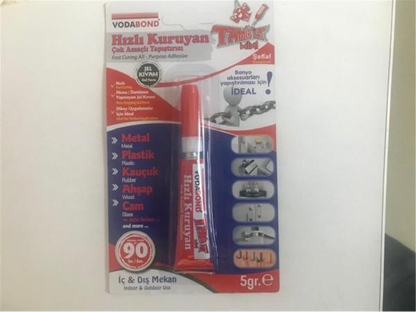 Vodobond Tamir Et 5gr (Metal-Plastik-Kauçuk-Ahşap-Cam) - Image 1