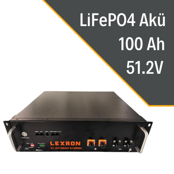 100Ah 51.2V Premium Series Lityum Akü - Image 1