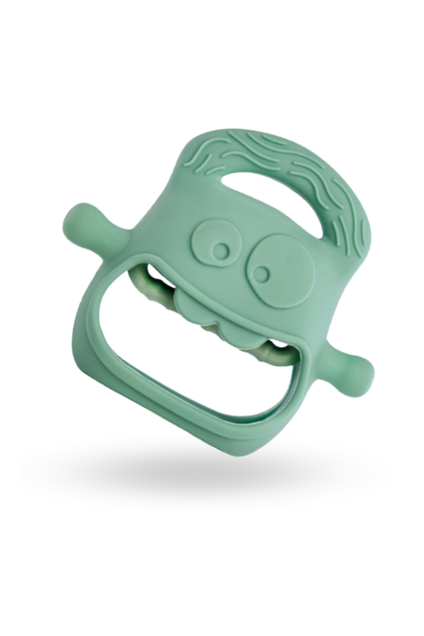 Büro Ev Ofis Bebek Bakımı için Yeşil Silikon Diş Kaşıyıcı - Image 1