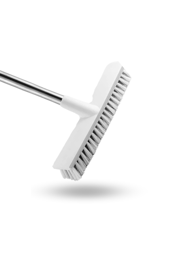 Büro Ev Ofis Hijyeni için Uzun saplı Sert Kıllı Çekçekli Fayans Halı Temizlik Fırçası - Image 1