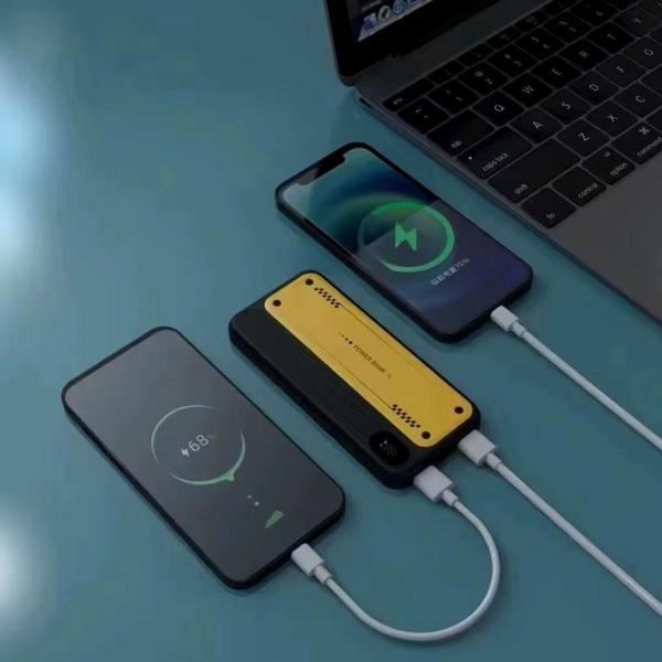 Büro Ev Ofis için 10000MAH 4 Cihaz Hızlı Şarj Edebilen Powerbank - Image 1