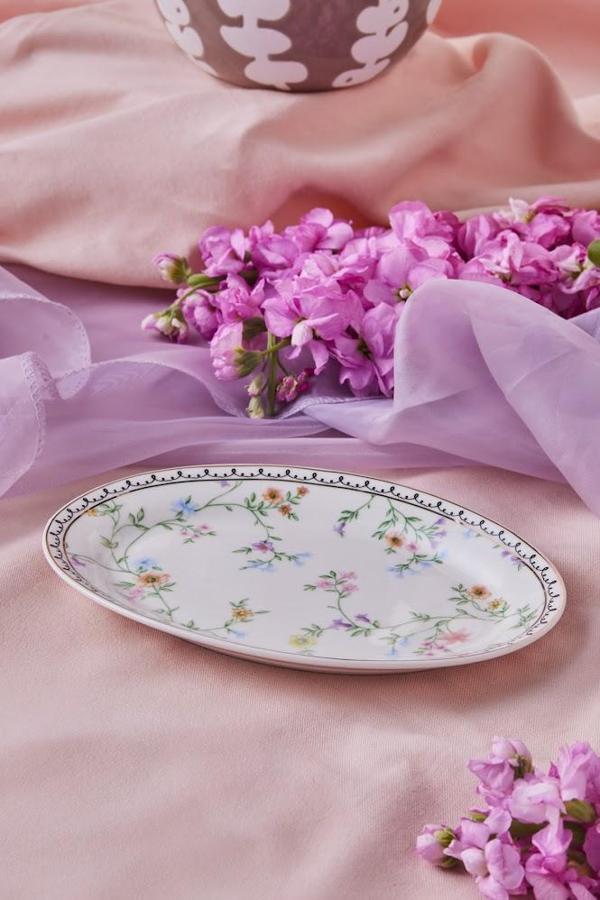 Karaca Minton Kayık Tabak 20 Cm - Image 1