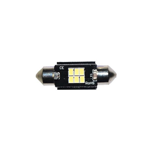Sofit LED Ampul 6 LED Beyaz 12V 36Mm Can Bus 2 Adet - Image 1