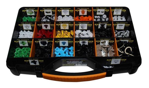 Eko Set Çantası Universal Oto Kapı Döşeme Klipsi 275 Adet - Image 1