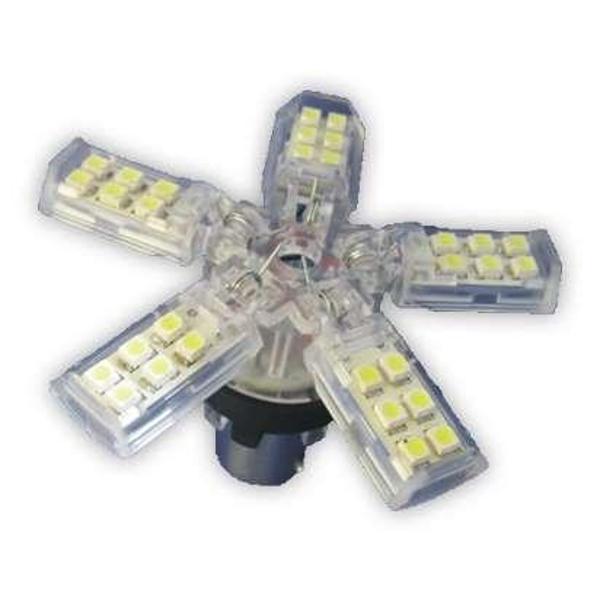 Tek Duy Ampul Yıldız LED Beyaz 2 Adet - Image 1