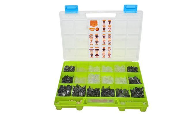 Klips Set Çantası VW Döşeme Tampon Trim İzole Grup5 1325 Parça - Image 1