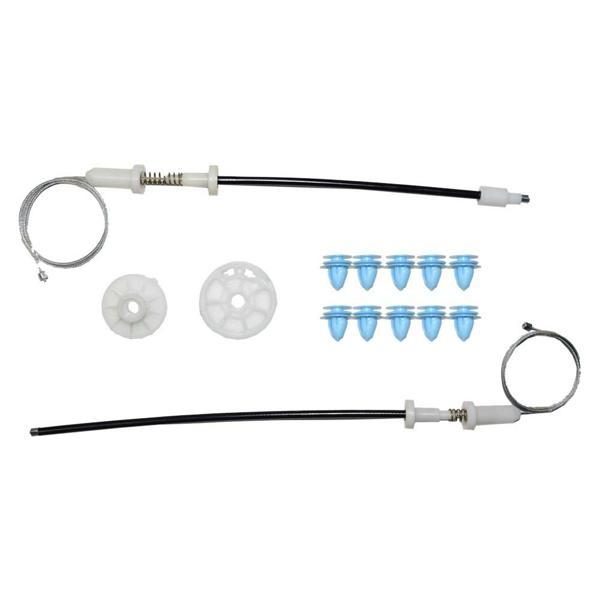 Hyundai Accent Blue 2012 2017 834011R010-834021R010 Cam Seti Sağ Sol Arka  Klips + Aparatlı - Image 1