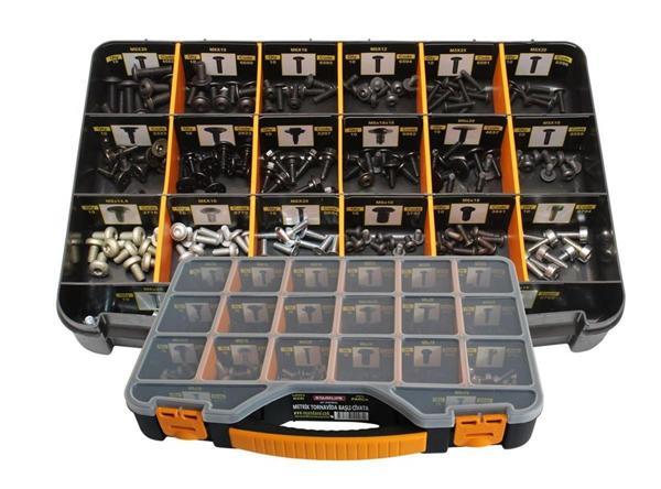 Metrik Civata Seti Çantası 200 Adet - Image 1