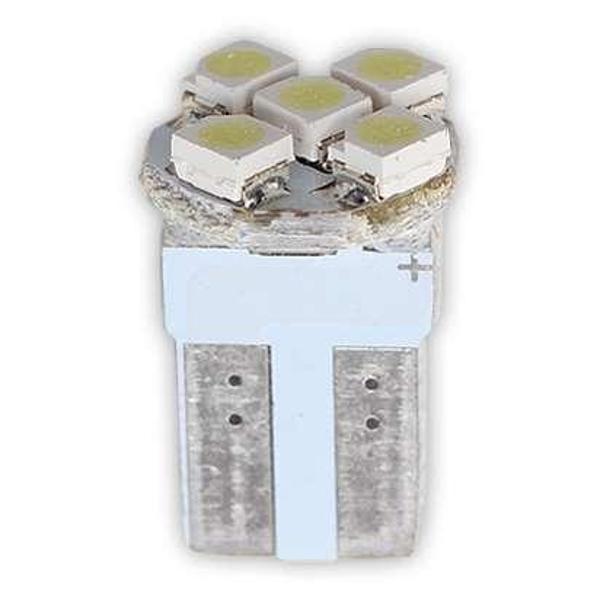 Dipsiz Ampul 5LED Beyaz Işık 12V 10 Adet - Image 1
