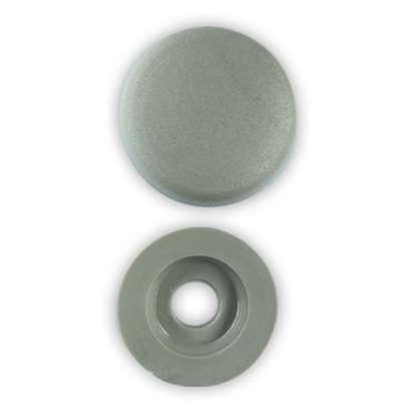 Vida Kapağı Büyük Boy Açık Gri (4,2 - 4,8mm Yıldız Silindir Baş Vida İçin) 25 Adet - Image 1