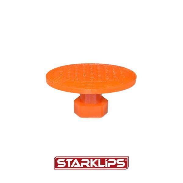 PDR Boyasız Göçük Düzeltme Plastiği Elips Kavisli Çap 50x28mm - P. N6 - Turuncu 10 Adet - Image 1