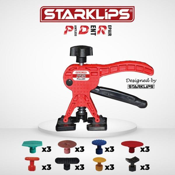 Boyasız Göçük Düzeltme Set Çanta Pensesi Renkli Poşetli + 24 Adet PDR Göçük Çektirme Plastiği Hediye - Image 1