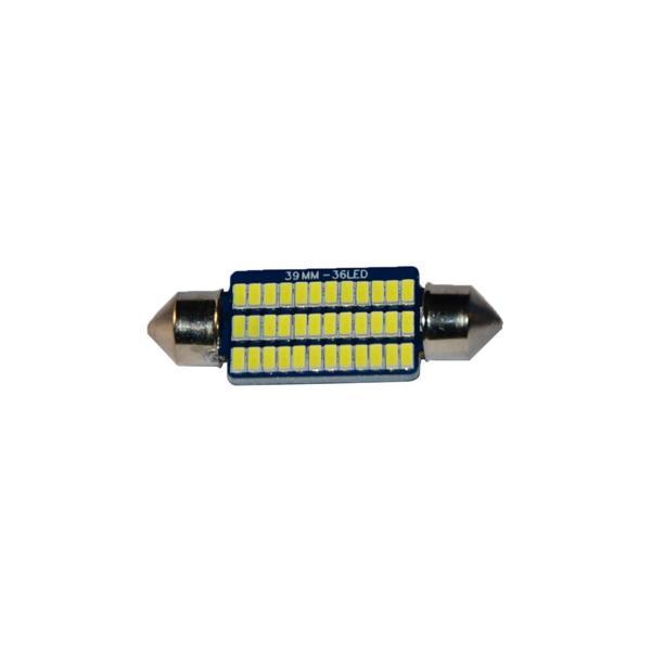 Ampul Sofit LED Beyaz 12V 36 LED 39Mm  2 Adet - Image 1
