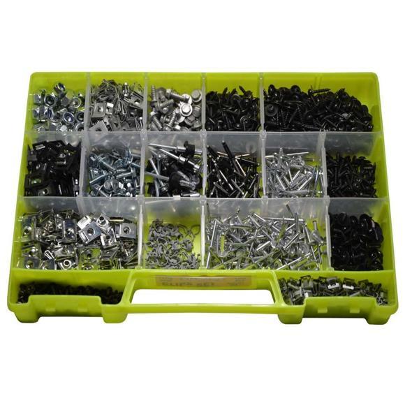 Set Vida Segman Perçin Somun 1420 Parça Renault Çanta 7 - Image 1