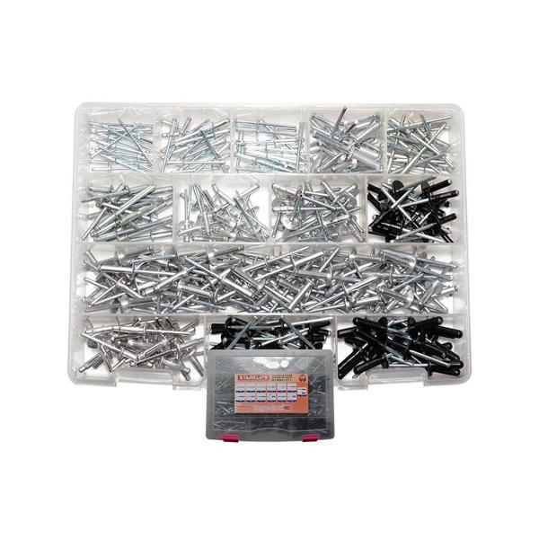 Alüminyum/Çelik Perçin Set Çantası 340 Parça - Image 1