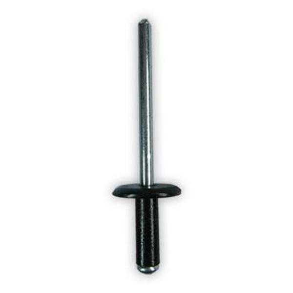 Alüminyum Perçin Siyah 4 8X14X14 25 Adet - Image 1