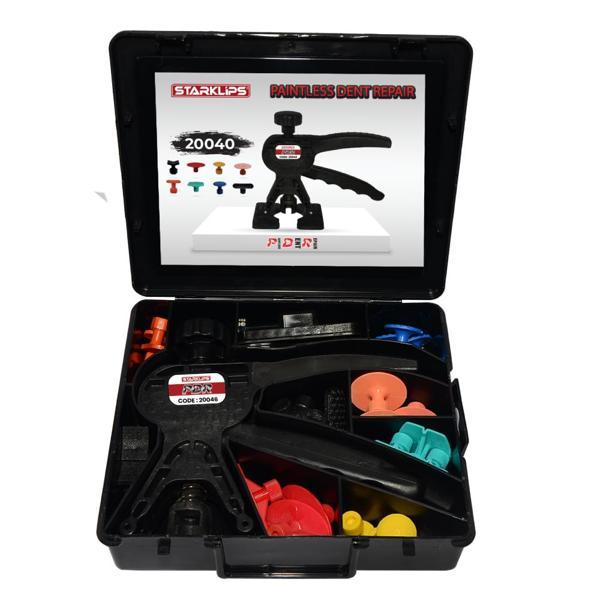 PDR Göçük Çektirme Seti  Boyasız Göçük Onarım Pense Takımı, Plastik Kutulu, Siyah Renk - Image 1