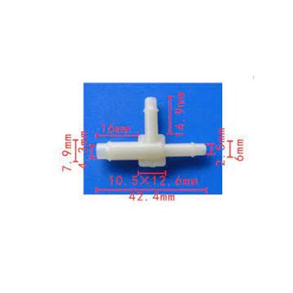 Klips Su Fıskiye T Tip Konnektör 7,9x6x6mm 10003294 GM Chrysler 10 Adet - Image 1