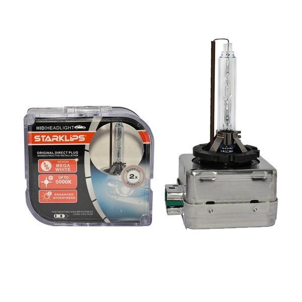 Set Ampul Far D1S Xenon 12V 35W 6000K Starklips - Image 1