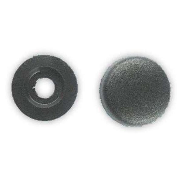 Vida Kapağı Büyük Boy Siyah (4,2 - 4,8mm Yıldız Silindir Baş Vida İçin) 25 Adet - Image 1