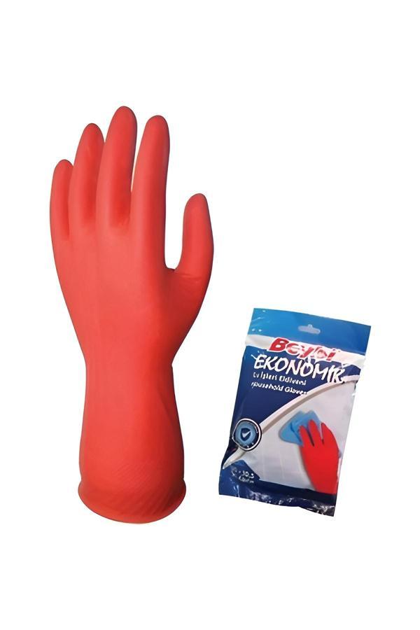 İpek Bağlar Ekonomik Ev İşleri Ve Bulaşık Eldiveni No:10-10,5 - Image 1