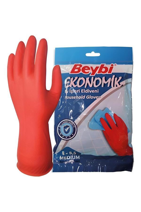 İpek Bağlar Ekonomik Ev İşleri Ve Bulaşık Eldiveni No:8-8,5 - Image 1