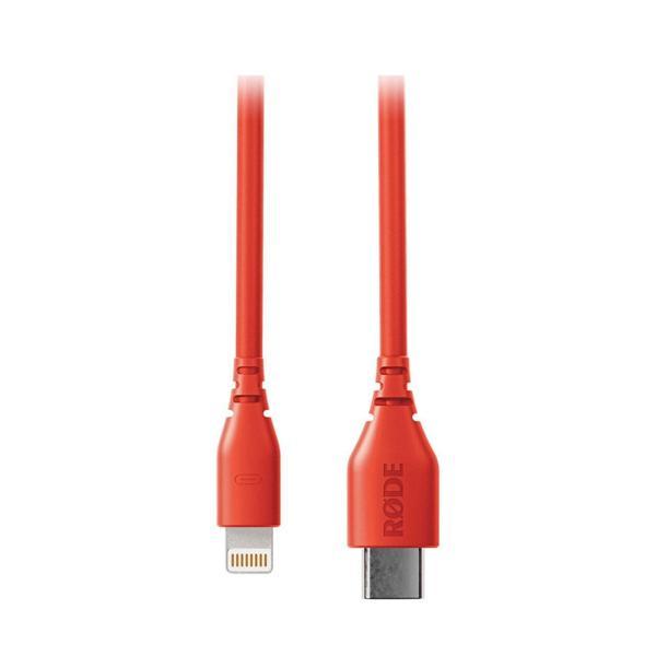 Rode SC21-R Lightning Iphone Mikrofon Bağlantı Kablosu 30cm (Kırmızı) - Image 1