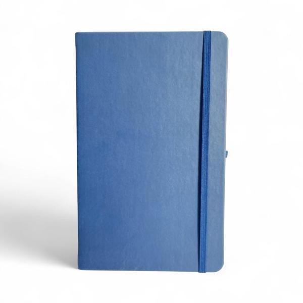 Tarihsiz Ajanda 13x21 Mavi Çizgili Defter ivory Kağıt - Image 1