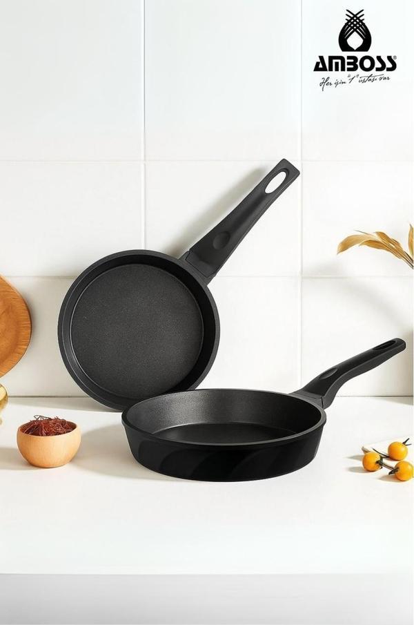 Amboss Vento 2 Parça Döküm 18-26 cm Tava Seti - Image 1