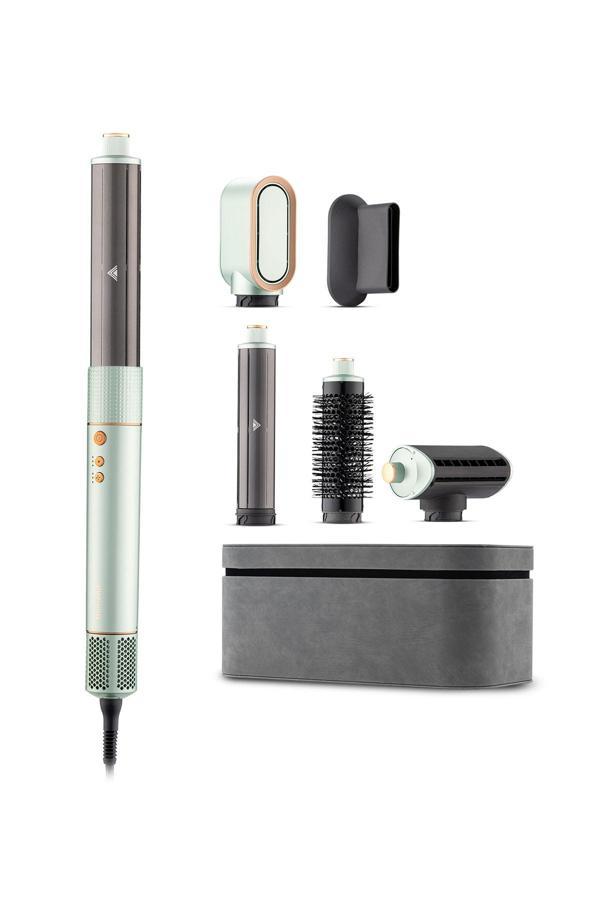 Homend Hairmony 4606h Plus Saç Kurutma ve Şekillendirme Seti Su Yeşili - Image 1