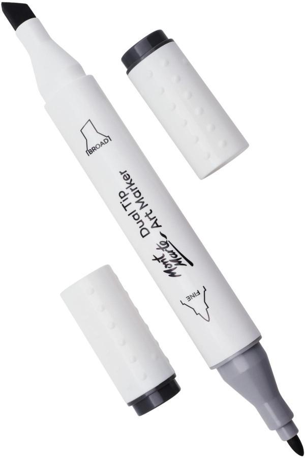 MM Marker Çift Uçlu Sanat Kalemi Premium - Cool Grey CG8 - Image 1