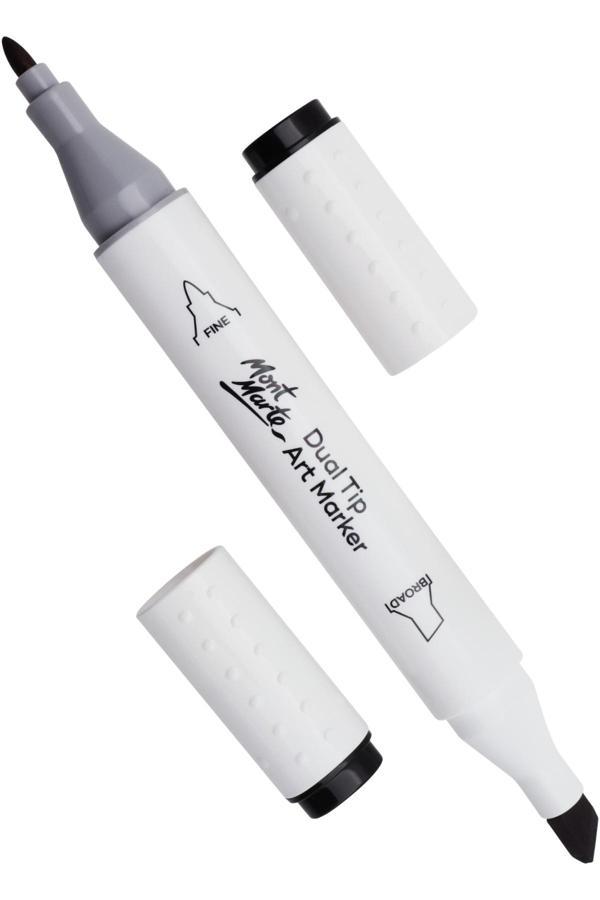 MM Marker Çift Uçlu Sanat Kalemi Premium - Black 120 - Image 1