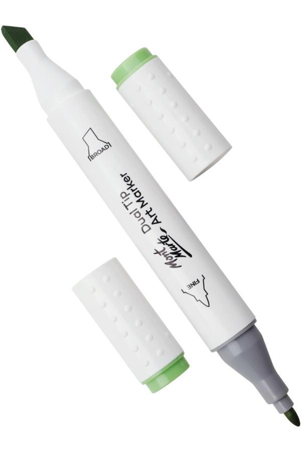 MM Marker Çift Uçlu Sanat Kalemi Premium - Lime Green 175 - Image 1
