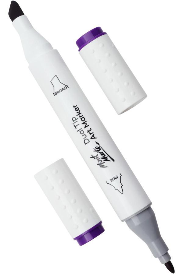 MM Marker Çift Uçlu Sanat Kalemi Premium - Deep Violet 81 - Image 1