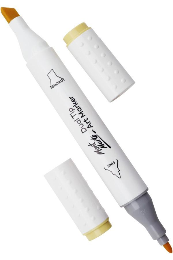MM Marker Çift Uçlu Sanat Kalemi Premium - Canaria Yellow 45 - Image 1