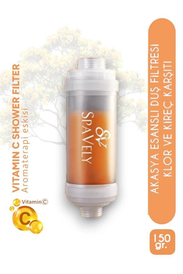 Spavely Akasya Esanslı Duş Başlığı Filtresi Arıtması Güney Kore Menşei Klor Kireç Karşıtı Hoş Kokulu 150 gr - Image 1