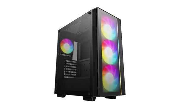 DeepCool MATREXX 55 V4 C 4 ARGB Fanlı ATX Siyah Gaming Kasa - Image 1