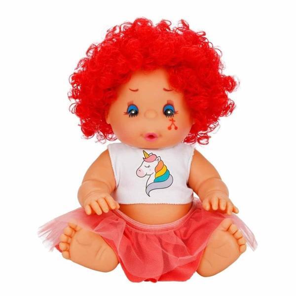 Afro Et Bebek Kıvırcık Saçlı - Kırmızı - Image 1